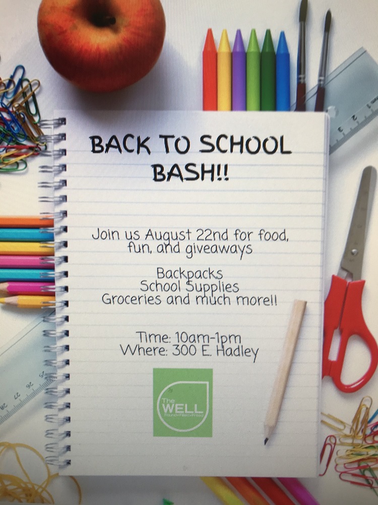 Back to School Bash-The Well