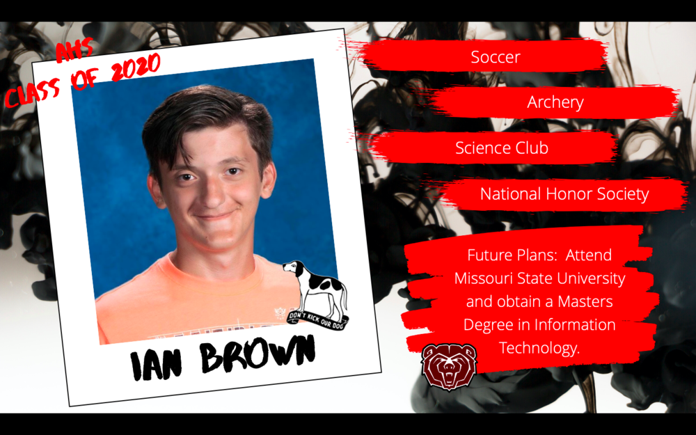 Congratulations Ian Brown