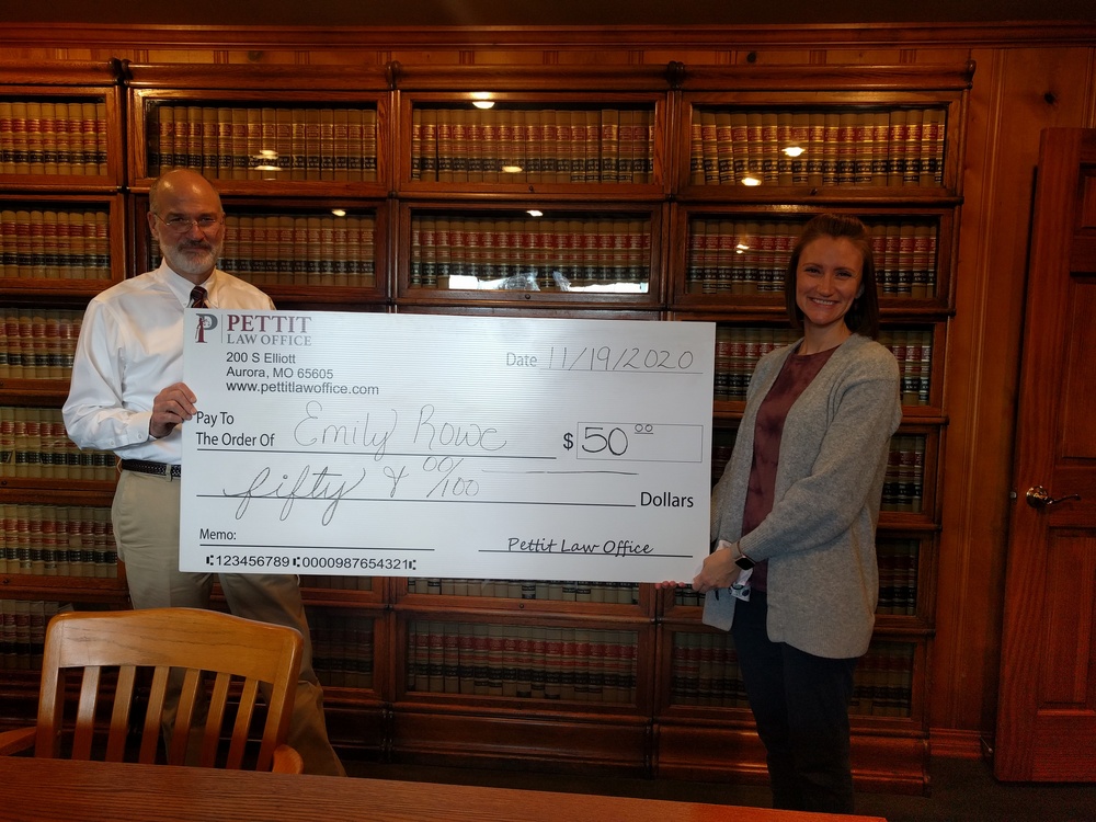 October 2020 Staff Member of the Month