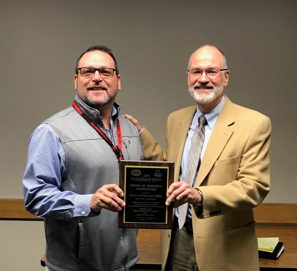 Southwest Center for Educational Excellence-Friend of Education Award
