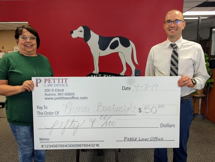 March Staff Member of the Month-Pettit Law Office