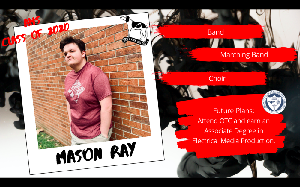 Congratulations Mason Ray