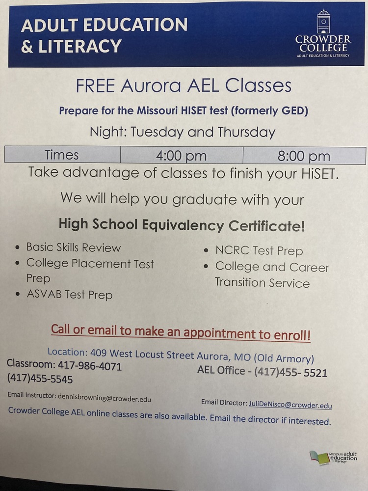 Adult Education & Literacy Classes