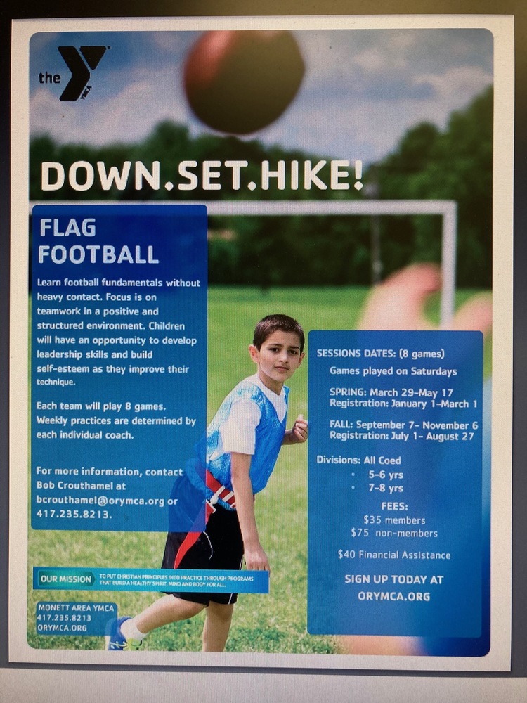 YMCA Flag Football Registration