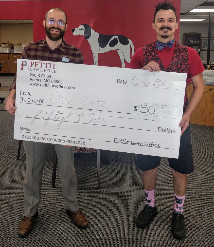 April 2021 Staff Member of the Month
