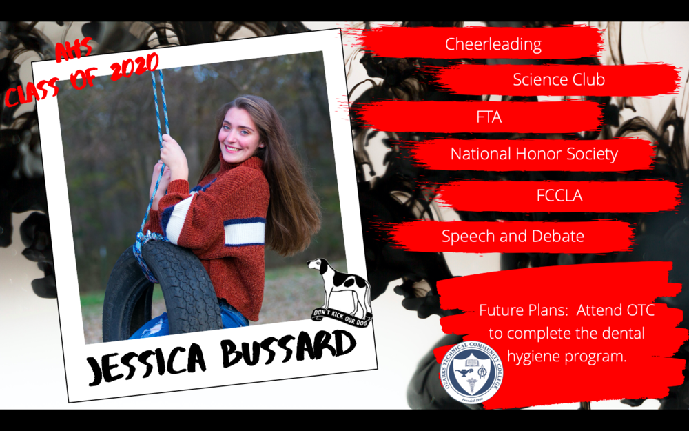 Congratulations Jessica Bussard