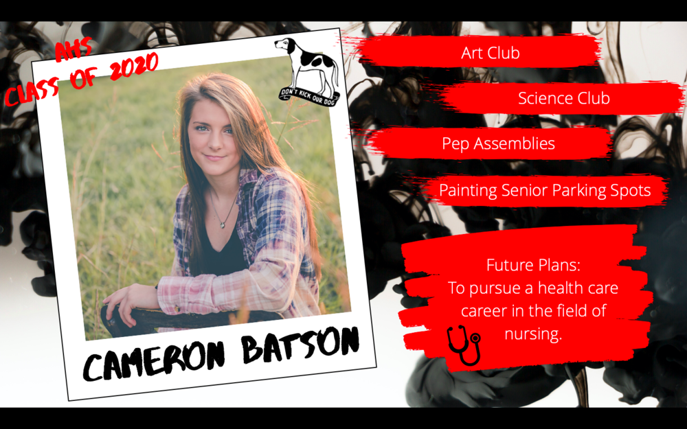 Congratulations Cameron Batson