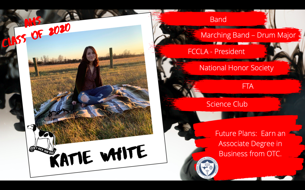 Congratulations Katie White