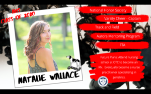 Congratulations Natalie Wallace