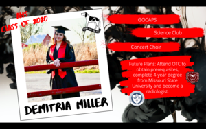 Congratulations Demitria Miller