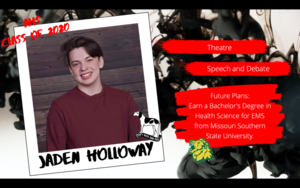 Congratulations Jaden Holloway