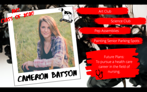 Congratulations Cameron Batson