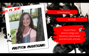 Congratulations Madyson Mulholland
