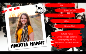 Congratulations Makayla Harris