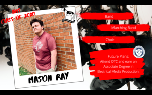 Congratulations Mason Ray