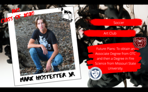 Congratulations Mark Hostetter Jr.