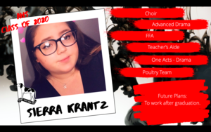 Congratulations Sierra Krantz