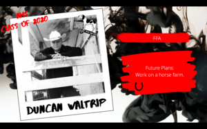 Congratulations Duncan Waltrip