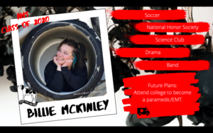 Congratulations Billie McKinley