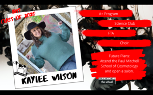 Congratulations Kaylee Wilson