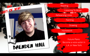 Congratulations Brenden Hall