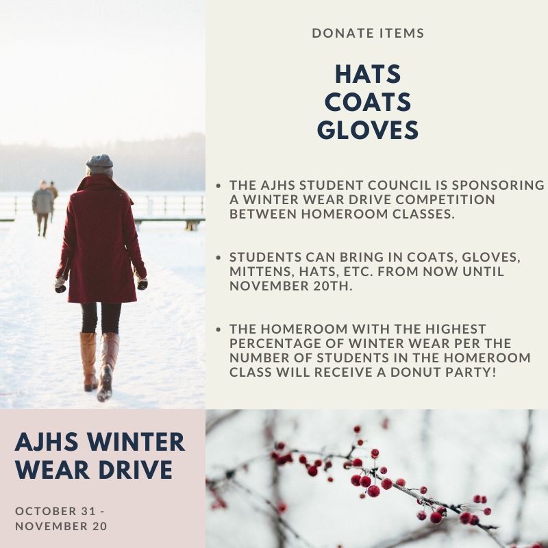 AJHS Winter Wear Drive